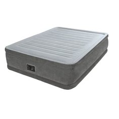 Надувная кровать Intex Comfort-Plush (64414) светло-серый/темно-серый