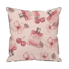 Подушка декоративная Традиция Подушка декоративная с фотопечатью 40х40 см, полиэфир, "Парфюм" Парфюм