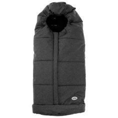 Конверт-мешок МиМиМи в коляску Бархат 105 см серый