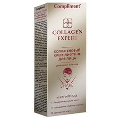 Compliment Collagen Expert Коллагеновый крем-лифтинг для лица Дневное сияние, 50 мл