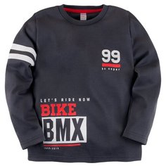 Лонгслив Bossa Nova размер 122, графитовый