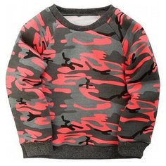 Свитшот Веселый Малыш размер 92, серый