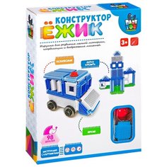 Игольчатый конструктор BONDIBON Ёжик ВВ2573 Машина и станция