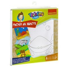 BONDIBON Картина по контурам "Краб" 25x25 см (ВВ1991)