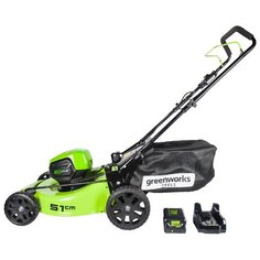 Газонокосилка greenworks 2502707ub GD60LM51HPK4