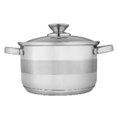 Кастрюля Verloni Рим VL-ST4I2S88 3,4 л, сталь