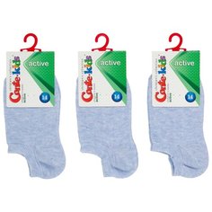 Носки Conte-kids комплект из 3 пар, размер 14, светло-голубой