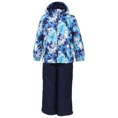 Комплект с брюками Huppa Yoko 1 41190111-822 размер 116, navy pattern/ navy