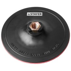 Тарелка для УШМ на липучке STAYER 35742-150 150 мм 1 шт