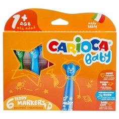 Carioca Фломастеры "Baby" 6 шт. (42815)