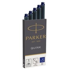 Картридж для перьевой ручки PARKER Quink Z11 (5 шт.) синий