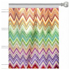 Гардины Altali Trend на ленте 270 см мультиколор