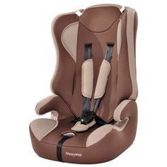 Автокресло группа 2/3 (15-36 кг) Мишутка LB 513 (без вкладыша), brown/beige