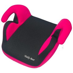 Бустер группа 2/3 (15-36 кг) Мишутка LB 311, pink/black dot