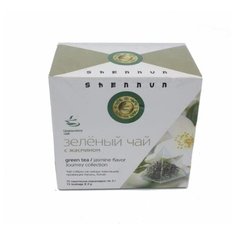 Чай зеленый Shennun с жасмином в пирамидках, 15 шт.