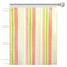 Гардины Altali Flamingo line на ленте 270 см мультиколор