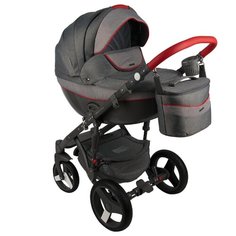 Универсальная коляска Adamex Monte Carbon (2 в 1) D44