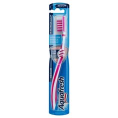 Зубная щетка Aquafresh In-Between Clean, средней жесткости, розовый