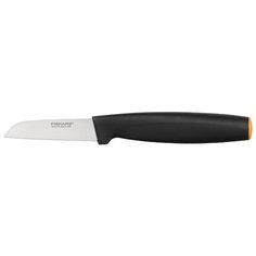 FISKARS Нож для чистки с прямым лезвием Functional Form 7 см серебристый/черный