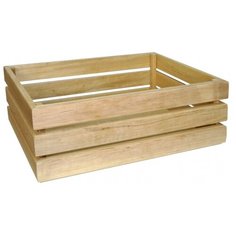 Мастер Рио Ящик для хранения и декорирования малый 42х25х14 см натуральное дерево