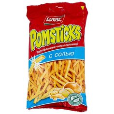 Картофельная соломка Lorenz Pomsticks с солью 100 г