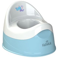 KidWick горшок Дуэт голубой/белый