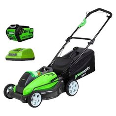Газонокосилка greenworks 2500107ub G40LM45K4