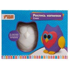 Color Puppy Набор для росписи копилки Сова (95407)