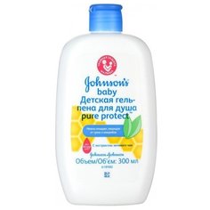 Johnsons Baby Pure Protect Гель-пена для душа 300 мл