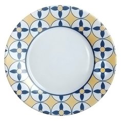 Luminarc Тарелка десертная Nordic Scandie 22 см синий/бежевый/белый