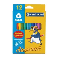 Centropen Набор фломастеров Standart, 12 шт. (2550/12)