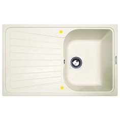 Врезная кухонная мойка 79 см Zigmund & Shtain KLASSISCH 790 каменная соль