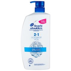 Head & Shoulders шампунь и бальзам-ополаскиватель против перхоти 2в1 Основной уход 900 мл