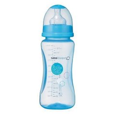 Bebe confort Бутылочка полипропиленовая Maternity, 360 мл с 6 мес., голубой