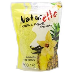 Naturelle Соль с пеной для ванн Ваниль и ананас 900 г