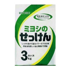 Стиральный порошок Miyoshi На основе натуральных компонентов 3 кг картонная пачка