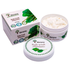 Verana Скраб для тела Подорожник 250 мл 200 г