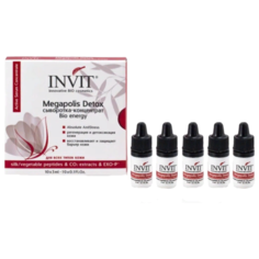 INVIT Сыворотка-концентрат для лица Megapolis Detox, 3 мл (10 шт.)