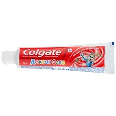 Зубная паста Colgate Доктор Заяц со вкусом клубники 2+, 50 мл