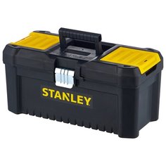 Ящик с органайзером STANLEY STST1-75518 Essential Toolbox Metal Latch 41x20x20 см 16 черный