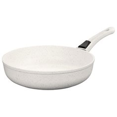 Сковорода Elan gallery Гранит+ 120162 28 см, с ручкой, кремовый