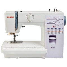 Швейная машина Janome 423S / 5522, бело-сиреневый