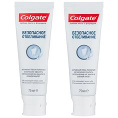 Зубная паста Colgate Безопасное отбеливание, 75 мл