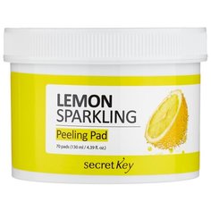 Secret Key пилинг-диски для лица Lemon sparkling peeling pad 70 шт.