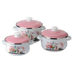 Набор кастрюль Новомосковская Посуда Idilia i3 6 пр. Эльзас