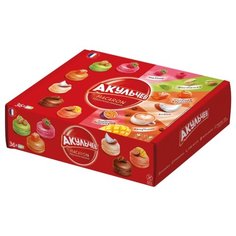 Пирожное Акульчев Миндальное Macaron со сбивным кремом микс №2 432 г