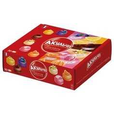 Пирожное Акульчев Миндальное Macaron со сбивным кремом микс №1 432 г