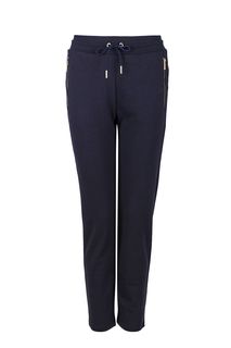 Синие хлопковые брюки Armani Exchange