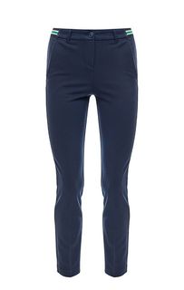 Синие брюки чиносы из вискозы Tom Tailor