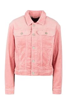Розовая вельветовая куртка оверсайз Marc Opolo
